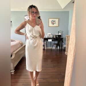 Ivory Slip Dress